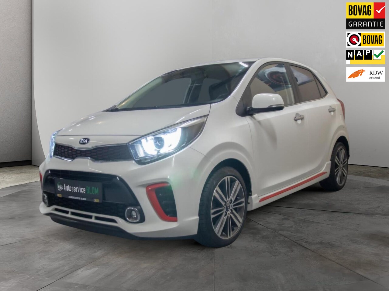 Kia Picanto - 1.0 T-GDI GT-Line bovag garantie - AutoWereld.nl