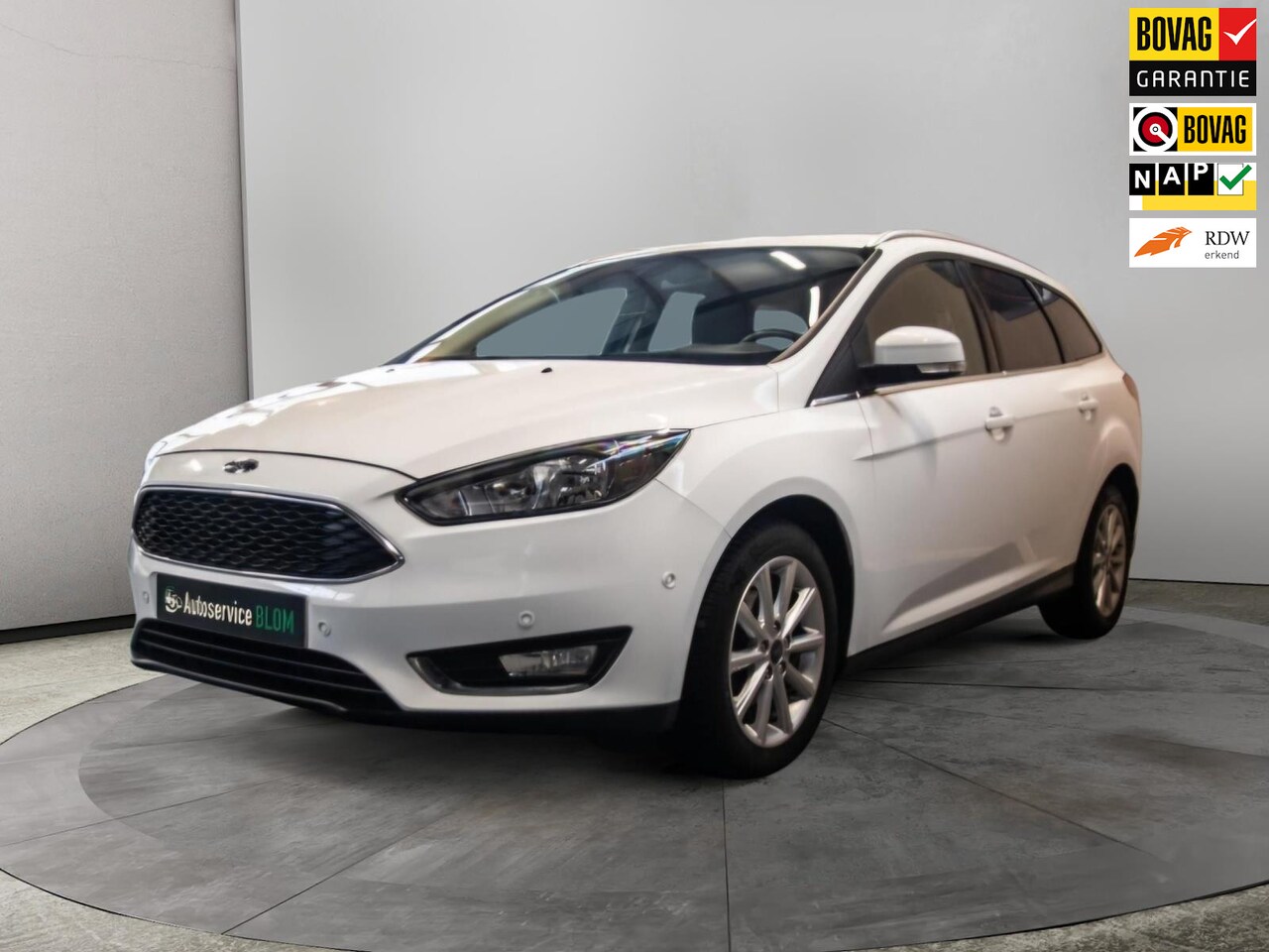 Ford Focus Wagon - 1.0 EcoBoost Titanium met nieuwe distributie en 6 tot 12 maanden garantie - AutoWereld.nl