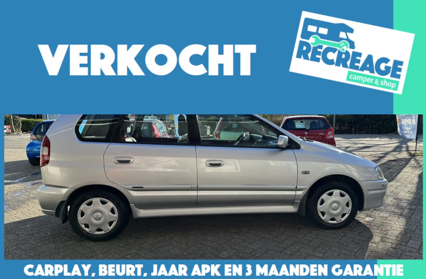 Mitsubishi Space Star - Space Star 1.8 GDI Comfort | Airco + carplay set, jaar APK, beurt, 3 maanden garantie - AutoWereld.nl