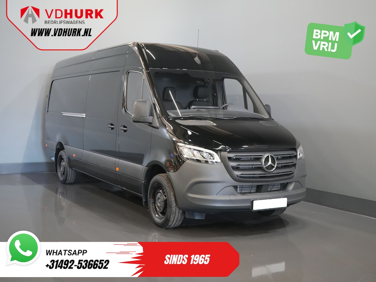 Mercedes-Benz Sprinter - 319 CDI Aut. L3H2 Select BPM VRIJ! LED/ 3.5t Trekverm./ 2x Schuifdeur/ Standkachel/ Stoelv - AutoWereld.nl