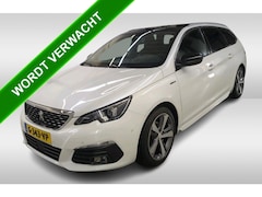 Peugeot 308 SW - 1.5 HDi 131PK GT-Line * 96.690KM * / Panoramadak / 1/2 Leder / Pdc./ Navigatie / Airco-ecc