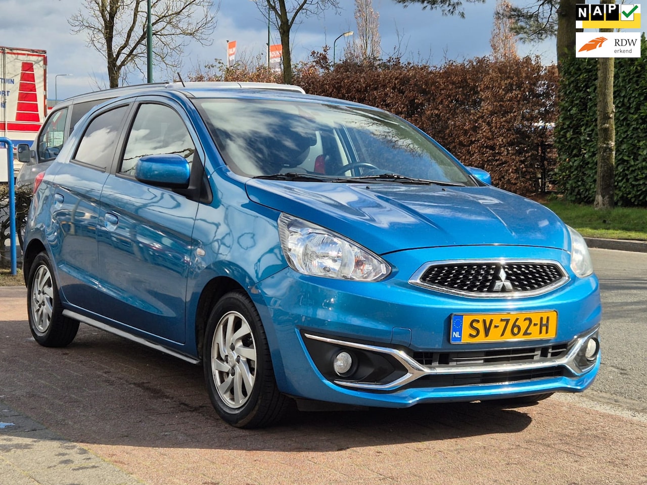 Mitsubishi Space Star - 1.0 Intense * NAP 53.300KM|Dlr. ONDERHOUDEN - AutoWereld.nl