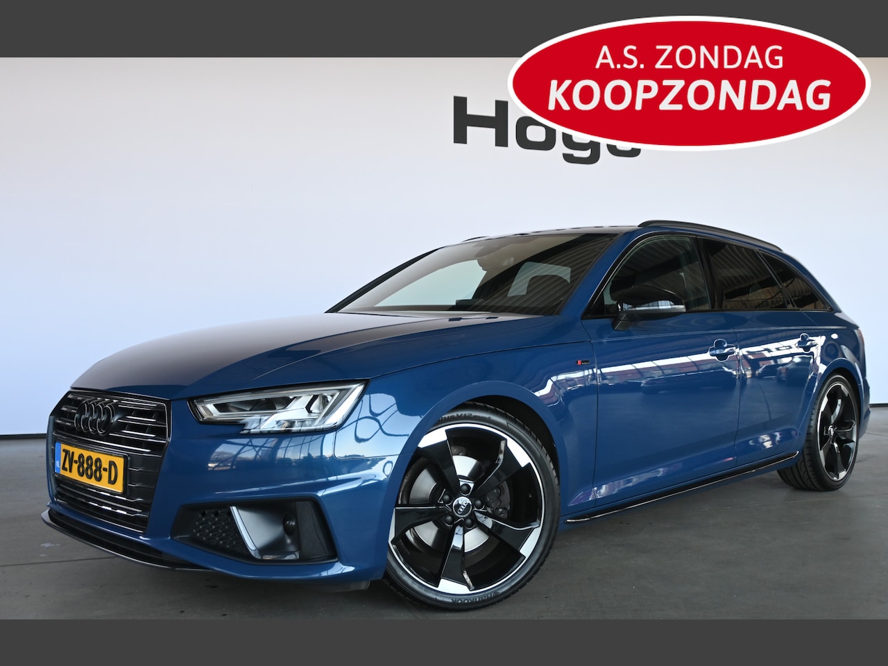 Audi A4 Avant - 35 TFSI Automaat 3x S-Line Black Edition Clima Cruise Navigatie LED Inruil Mogelijk! - AutoWereld.nl