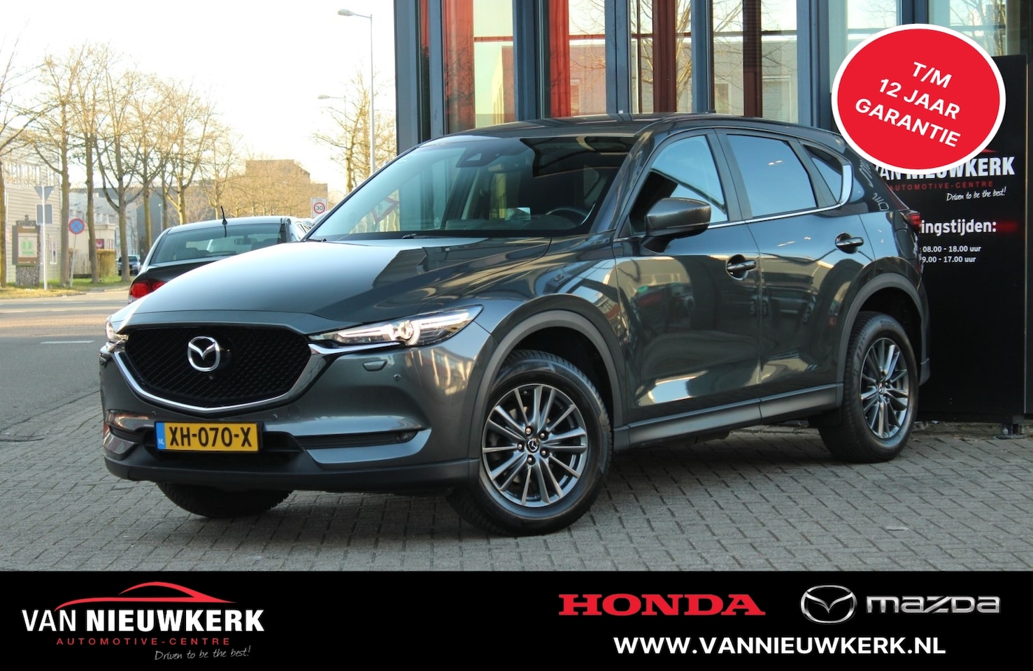 Mazda CX-5 - 2.0 SKYACTIV-G 165pk Automaat Ts+ I-Active Sense Pack HUD Camera Trekhaak - AutoWereld.nl