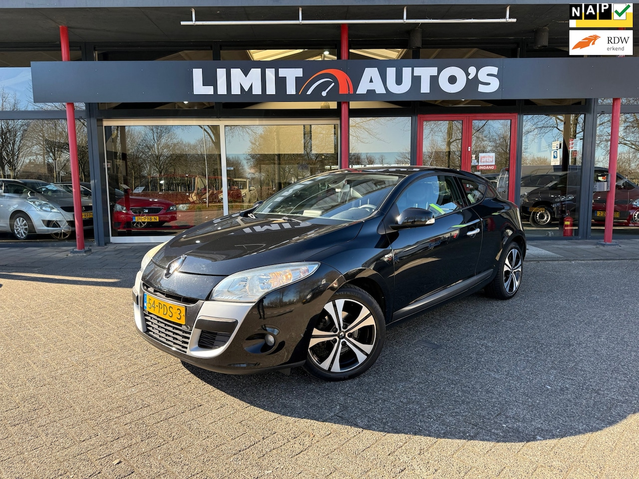 Renault Mégane Coupé - 1.4 TCe Bose/Climate/Cruise/Elek.Ramen/Lmv/Pdc v+a/Navi/Nap - AutoWereld.nl