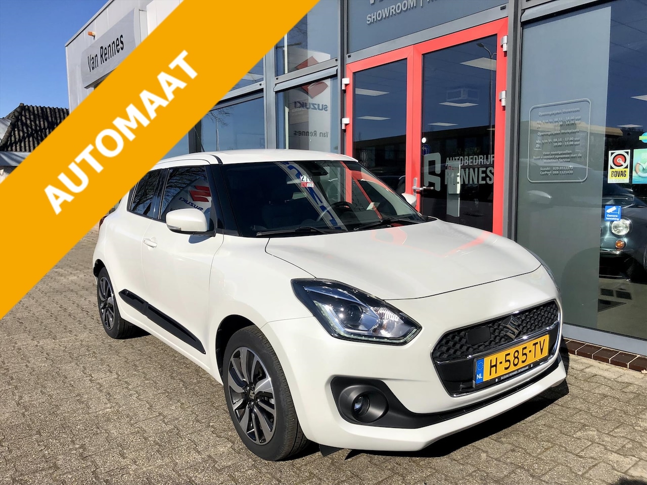 Suzuki Swift - 1.2 DualJet 90pk CVT Stijl Trekhaak (RIJKLAARPRIJS) - AutoWereld.nl