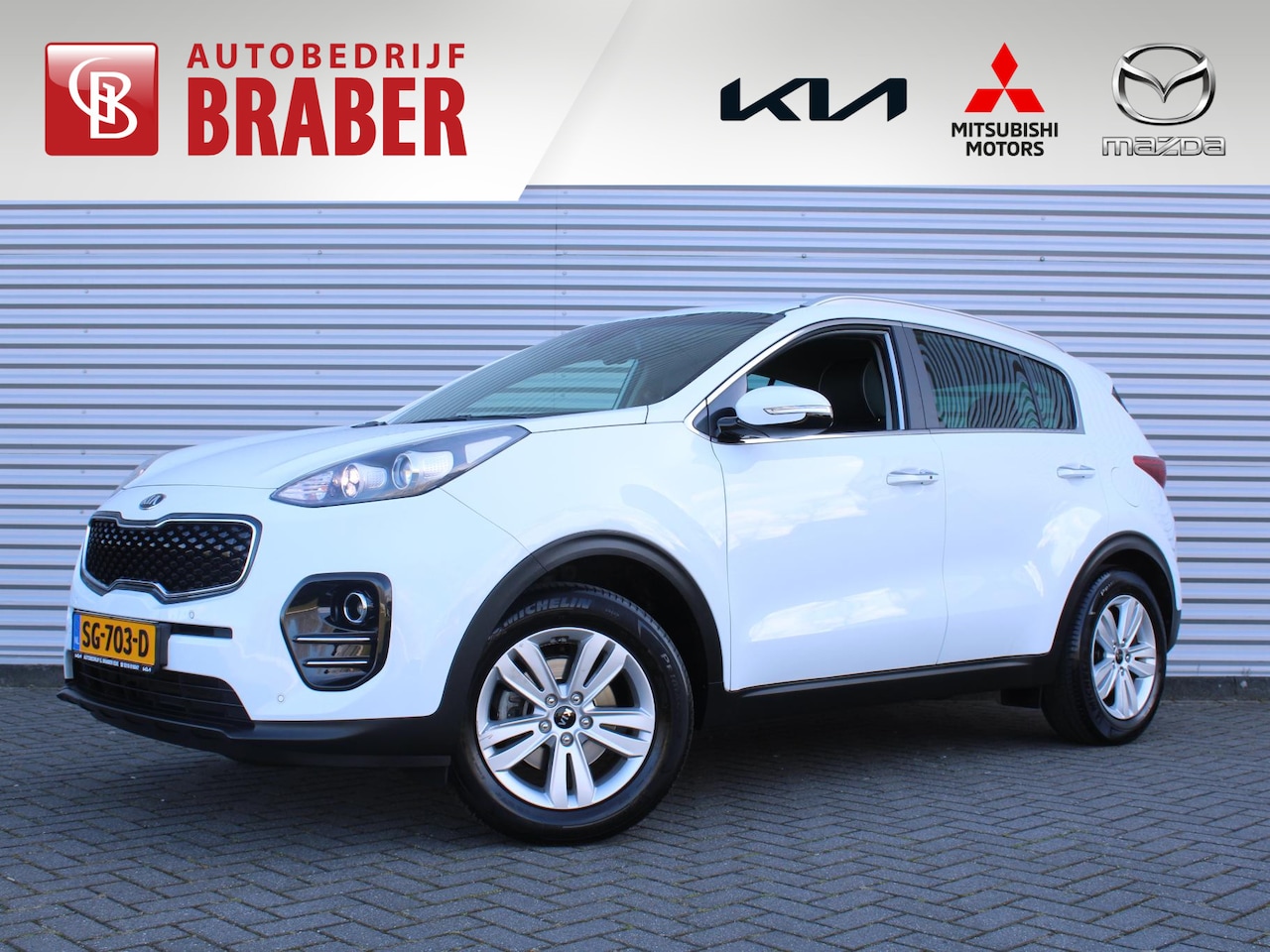 Kia Sportage - 1.6 GDI Design Edition | Trekhaak | Stuur-/stoelverwarming V+A | 17" LM | Leer | Camera | - AutoWereld.nl