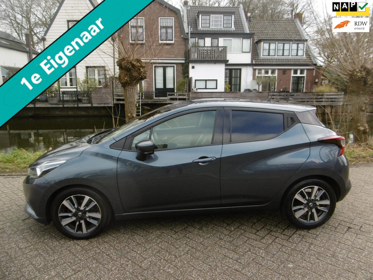 Nissan Micra - 0.9 IG-T N-Connecta 5-deurs Clima Navi PDC 1e eigenaar Zuinig - AutoWereld.nl