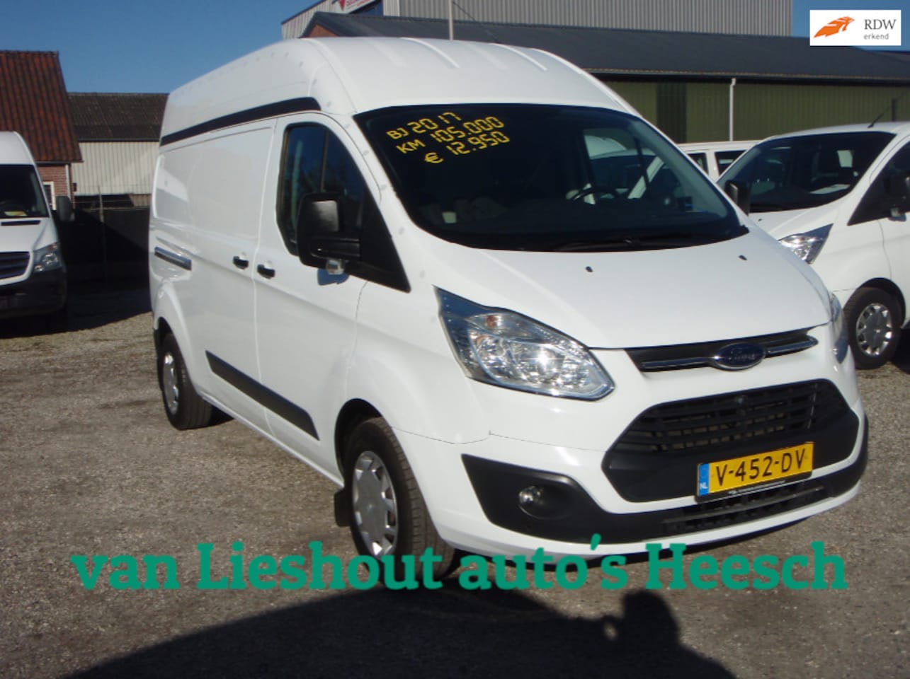 Ford Transit Custom - 310 L2 H2 Trend Luxe kasten 220v 105044 km bj 17 - AutoWereld.nl