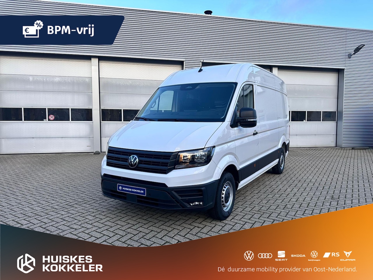 Volkswagen Crafter - GP 2.0 TDI 140pk automaat L3H3 Highline | BPM-vrij | - AutoWereld.nl