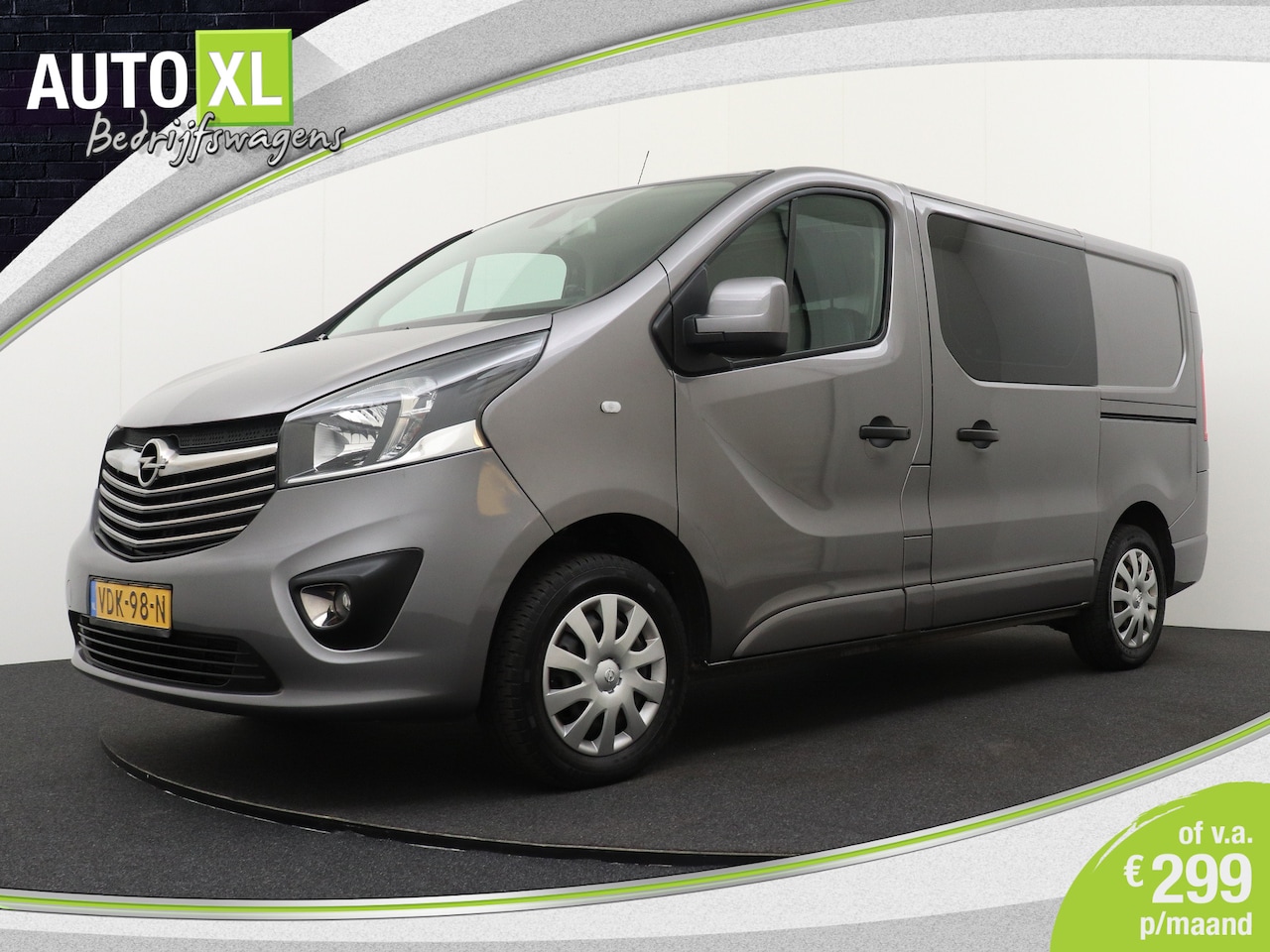 Opel Vivaro - 1.6 CDTI L1H1 Edition 3-Persoons Camera Leder Stoelverw. Navi - AutoWereld.nl