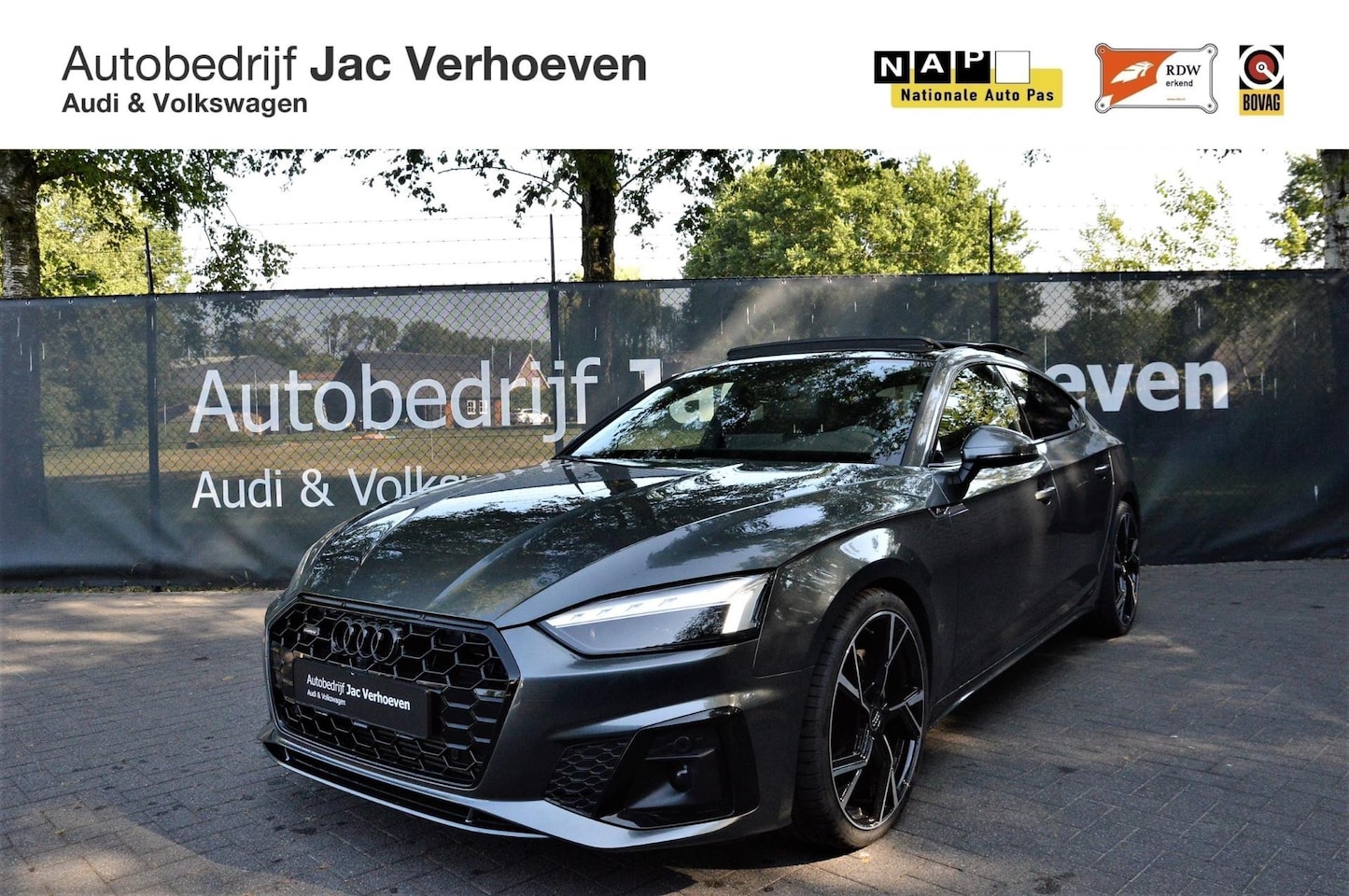 Audi A5 Sportback - 45 TFSI 265pk!|Quattro|S edition|Black Edition|Panoramadak|360 cam|Automaat| - AutoWereld.nl