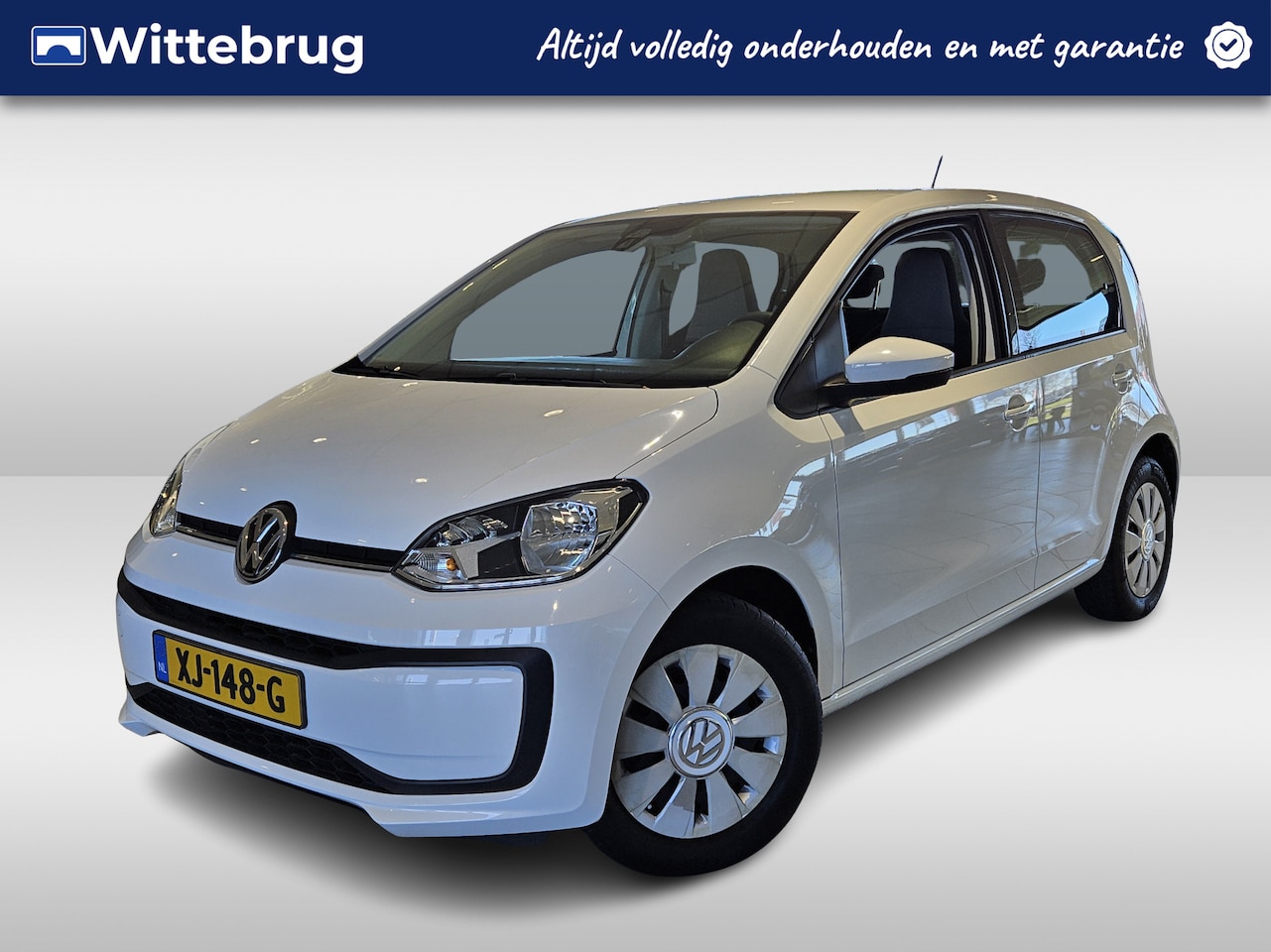 Volkswagen Up! - 1.0 BMT move up! | Airco | Bluetooth | Telefoonhouder | Mooie Lage Kilometerstand met NAP - AutoWereld.nl