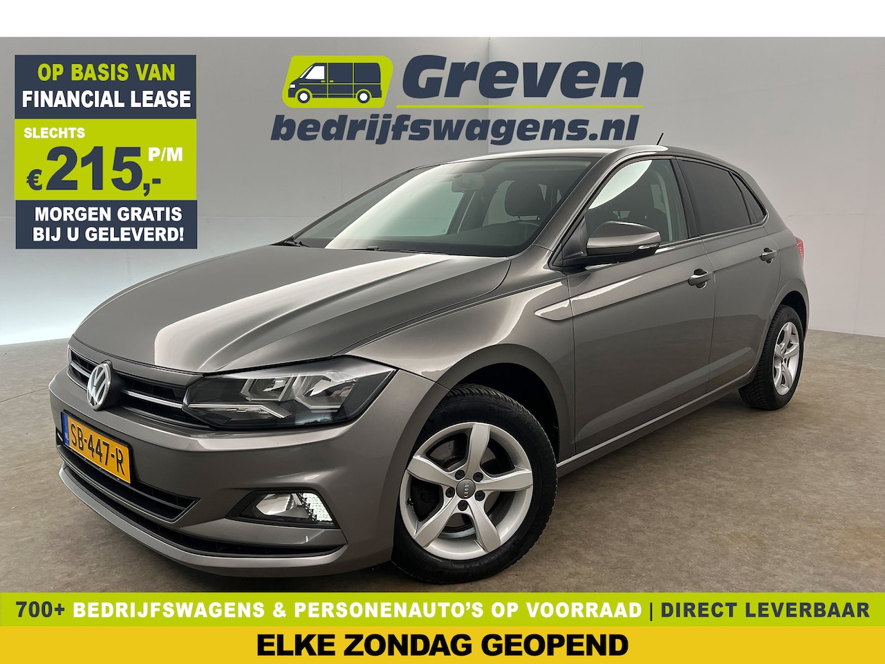 Volkswagen Polo - 1.6 TDI Airco Carplay Cruise LED Navigatie 15''LMV - AutoWereld.nl