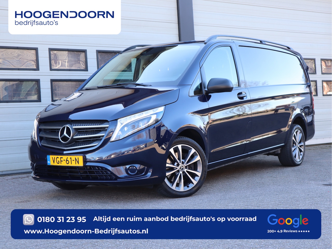 Mercedes-Benz Vito - 119 CDI Euro 6 Automaat Lang L2- LED - Trekhaak - Cruise - Navi - AutoWereld.nl