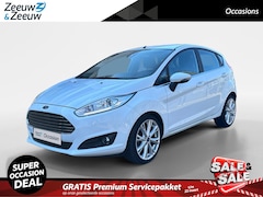 Ford Fiesta - 1.0 EcoBoost Titanium | lage kilometers | telefoon | navi | climate control |