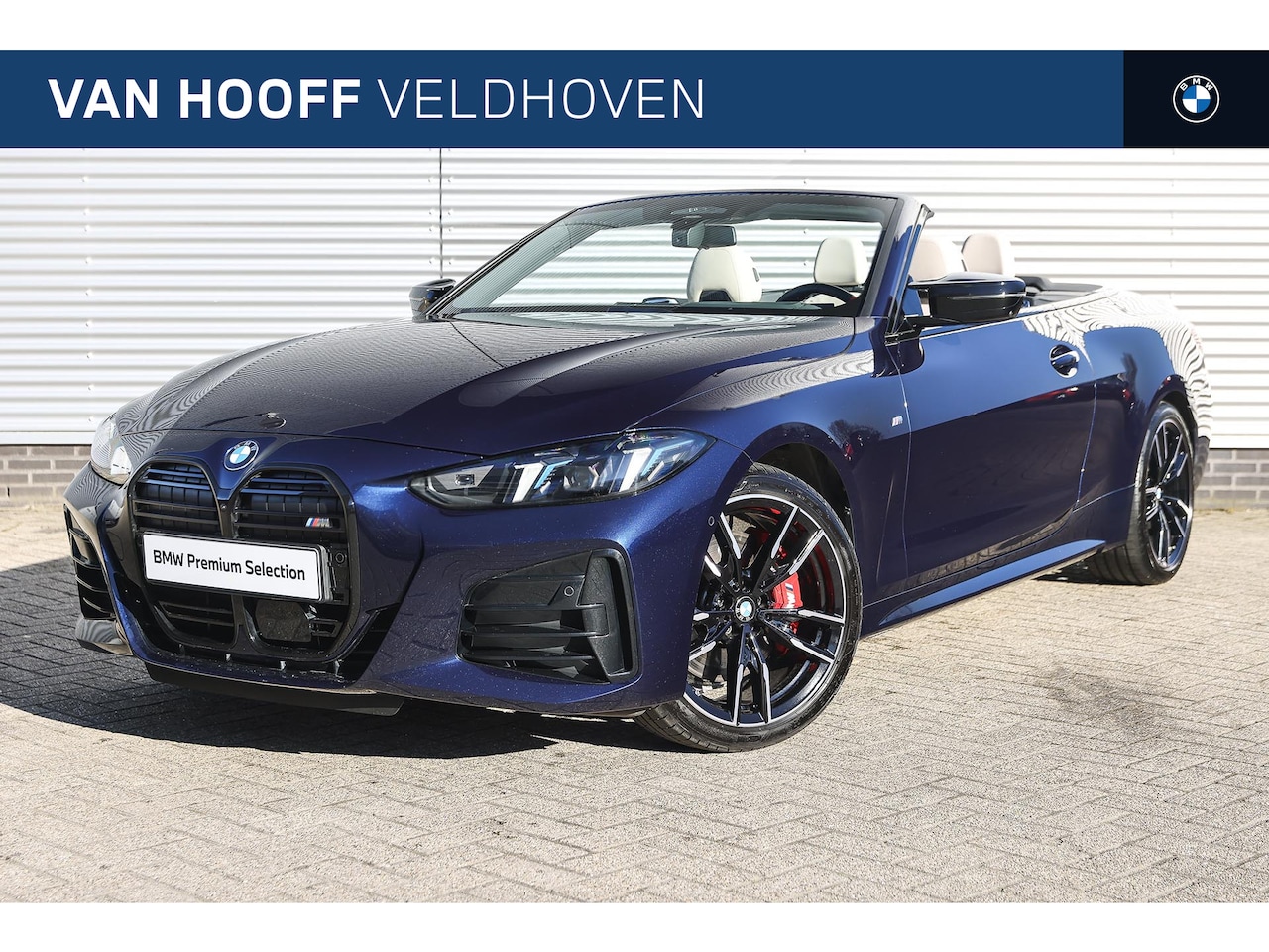 BMW 4-serie Cabrio - M440i xDrive High Executive Automaat / Trekhaak / Air Collar / Adaptieve LED / M Adaptief - AutoWereld.nl