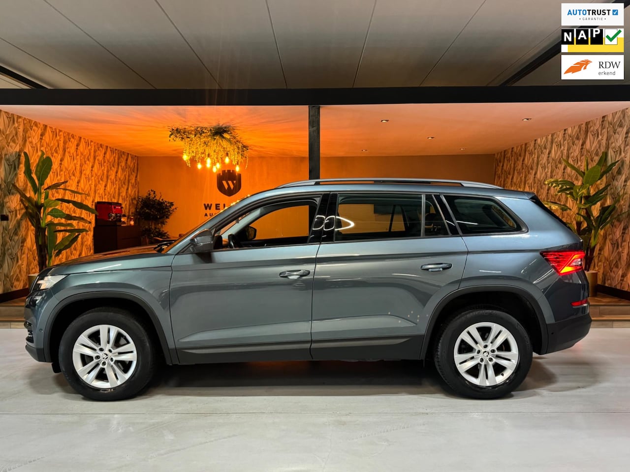 Skoda Kodiaq - 1.5 TSI Ambition 4x4 Garantie Trekhaak 360 Camera PDC CarPlay Elek Achterklep ACC Lane Cli - AutoWereld.nl