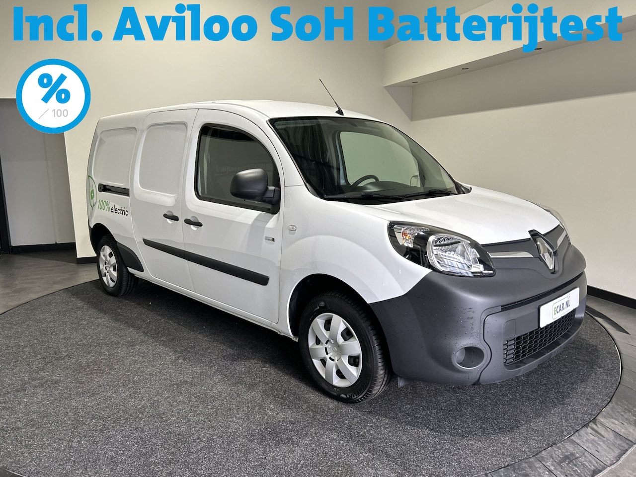 Renault Kangoo - Z.E. Maxi | Cruise control | Airco  SoH (batterijcheck) 100 % score! - AutoWereld.nl