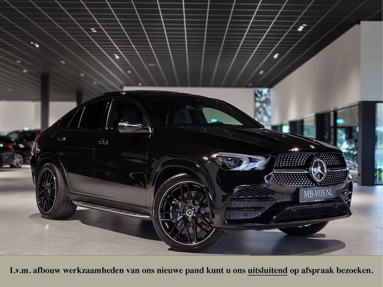 Mercedes-Benz GLE-Klasse Coupé - 400 d 4-M AMG Night|Luchtvering|Keyless|HUD|Stoelkoeling|Rij-Assistentie Plus|Nappa|Trekha - AutoWereld.nl