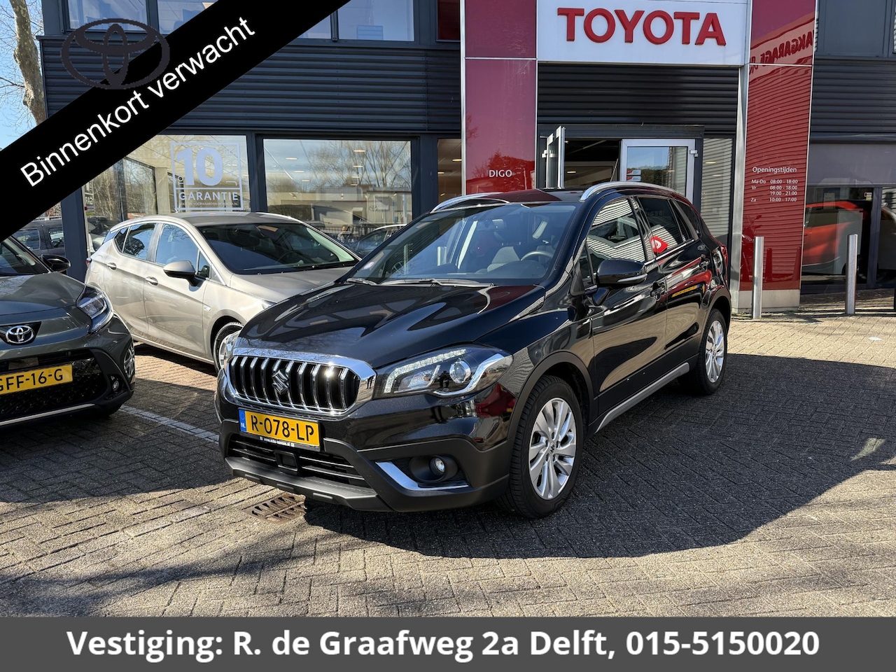 Suzuki S-Cross - 1.4 Boosterjet Select Smart Hybrid | Stoelverwarming | Adaptief Cruise Control | Achteruit - AutoWereld.nl