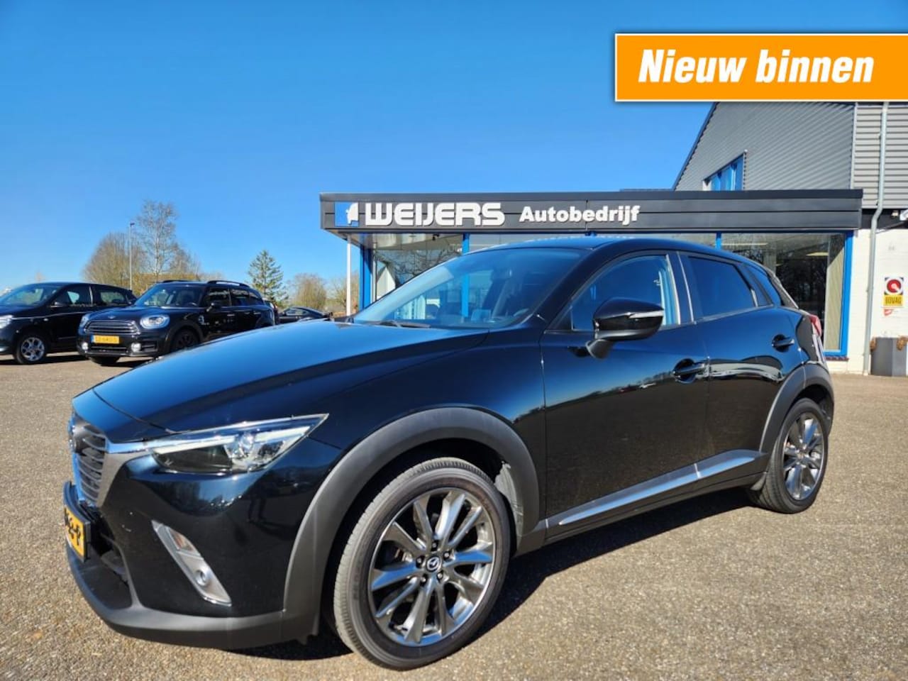 Mazda CX-3 - 2.0 SAG 150pk GT-Luxury 4WD Leer/Alcantara,navi,cruise,camera - AutoWereld.nl