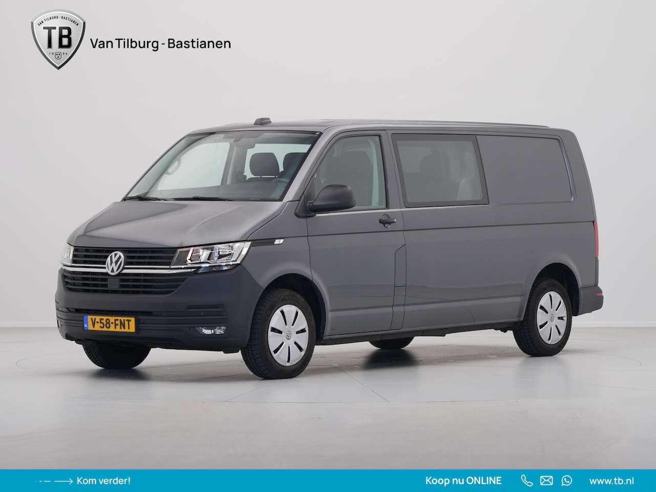 Volkswagen Transporter - 2.0 TDI L2H1 30 DC Comfortline Navi via App Pdc Cruise Bijrijdersbank - AutoWereld.nl