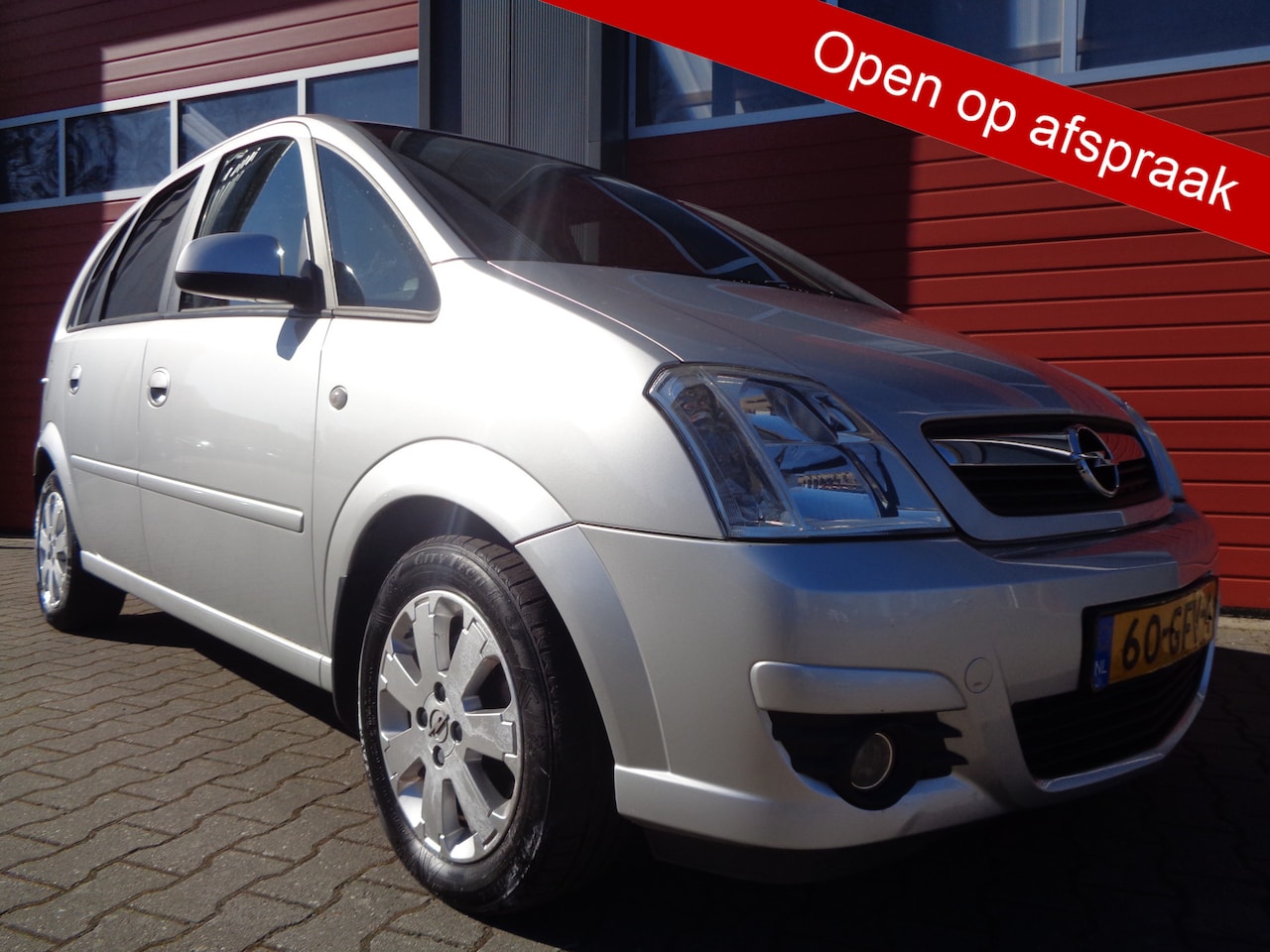 Opel Meriva - 1.6-16V Temptation 105PK Airco Cruise LMV Hoge-Zit NL-Auto - AutoWereld.nl