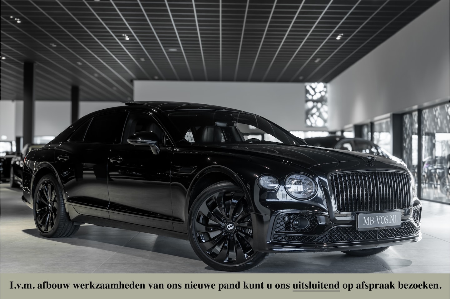 Bentley Flying Spur - 4.0 V8 Exclusive|Mulliner|Blackline|Naim Sound - AutoWereld.nl