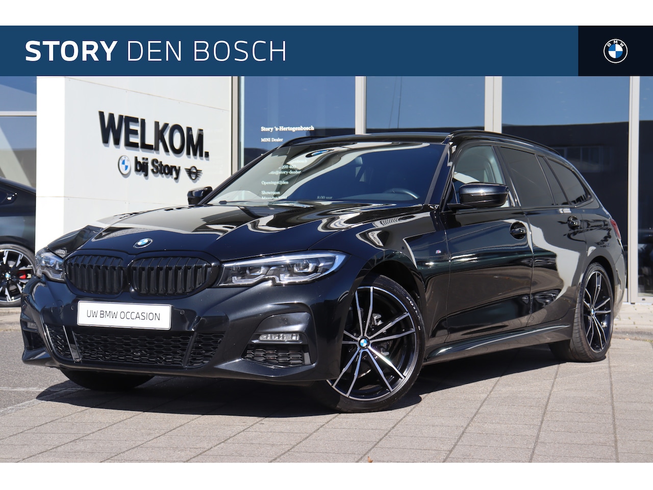 BMW 3-serie Touring - 318i Executive M Sport Automaat / Sportstoelen / LED / Live Cockpit Professional / M Sport - AutoWereld.nl