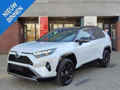 Toyota RAV4 - 2.5 Hybrid AWD BI-TONE NAVI EL-STOEL CAMERA PARK-SENSOREN EL-ACHTERKLEP APPLE/ANDROID STOE