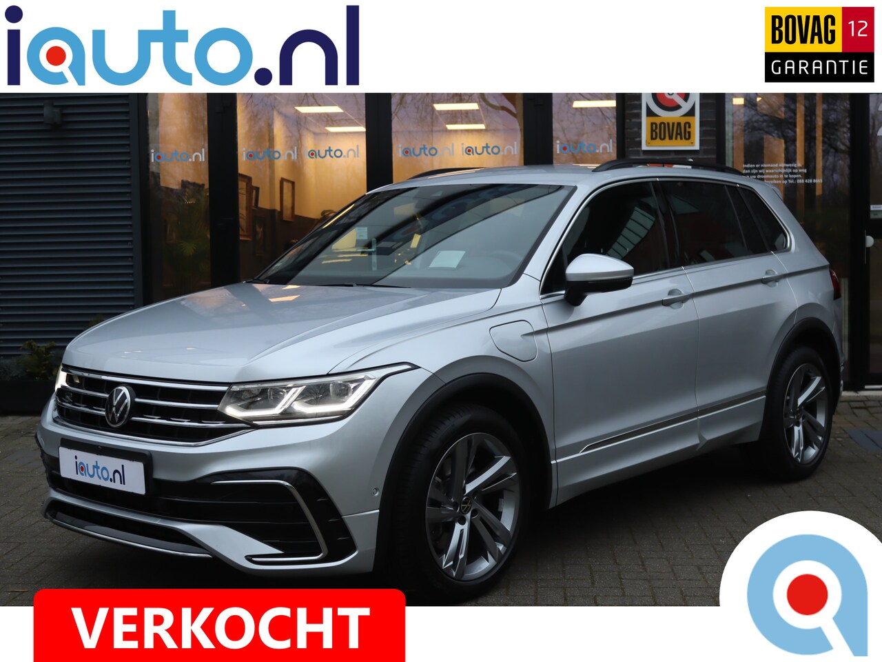 Volkswagen Tiguan - 1.4 TSI eHybrid R-Line IQ.Light/Vienna leder/Keyless/360Camera/Head-up/Discover Pro/Dodeho - AutoWereld.nl