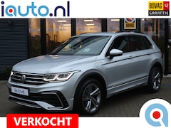 Volkswagen Tiguan - 1.4 TSI eHybrid R-Line IQ.Light/Vienna leder/Keyless/360Camera/Head-up/Discover Pro/Dodeho