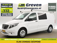 Mercedes-Benz Vito - CDI Lang 140PK Dubbele Cabine 5 Persoons Airco Imperiaal Bluetooth Elektrpakket