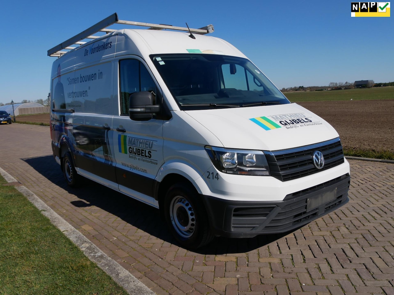 Volkswagen Crafter - 30 2.0 TDI L3H3 103kW AC NAVI 3-SEATS ** 9999 NETTO *** - AutoWereld.nl