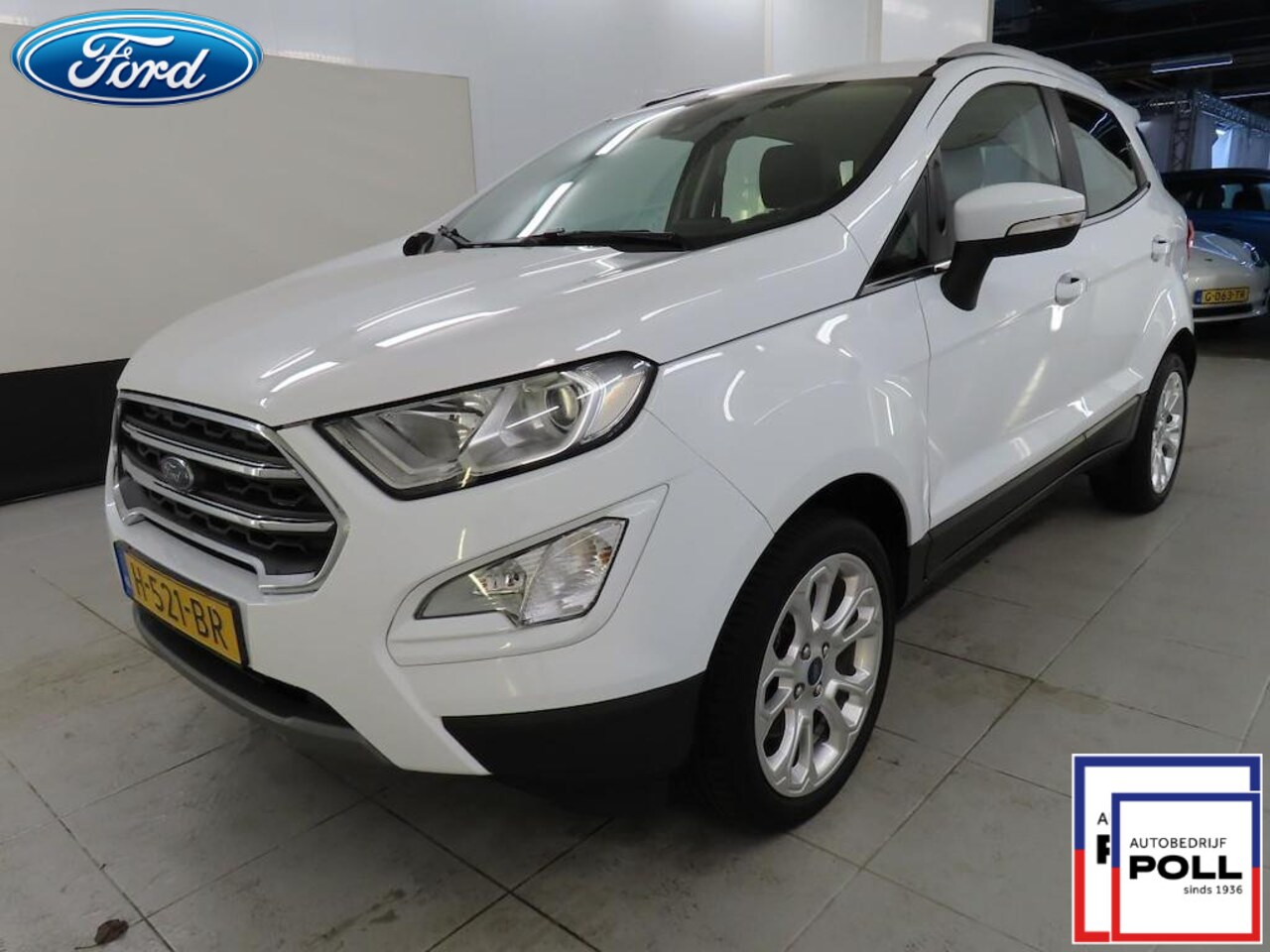 Ford EcoSport - 125pk EcoBoost Titanium X-Pack B&O Navi Leder Parkeersensoren Keyless 17" LM velgen - AutoWereld.nl