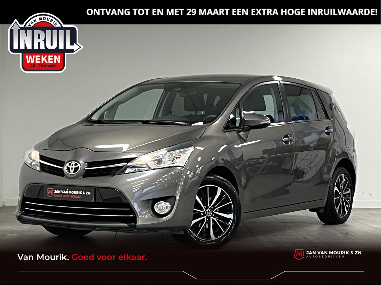 Toyota Verso - 1.6 VVT-i Dynamic 7p. stoelverwarming | navigatie | climate control | - AutoWereld.nl