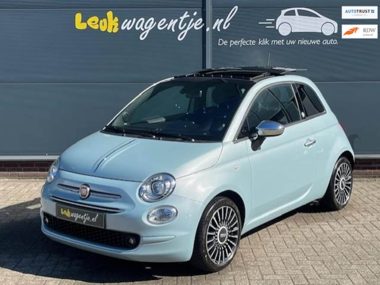 Fiat 500 - 1.0 Hybrid Launch Edition *schuifdak *carplay *navi - AutoWereld.nl