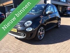 Fiat 500 C - 1.2 Cabrio 17"Abarth velgen Apple Carplay Boekjes Airco