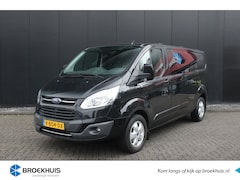 Ford Transit Custom - 290 2.0 TDCI L2H1 Limited | Dubbele cabine | 100% dealer o.h. | Bijrijdersbank | Trekhaak