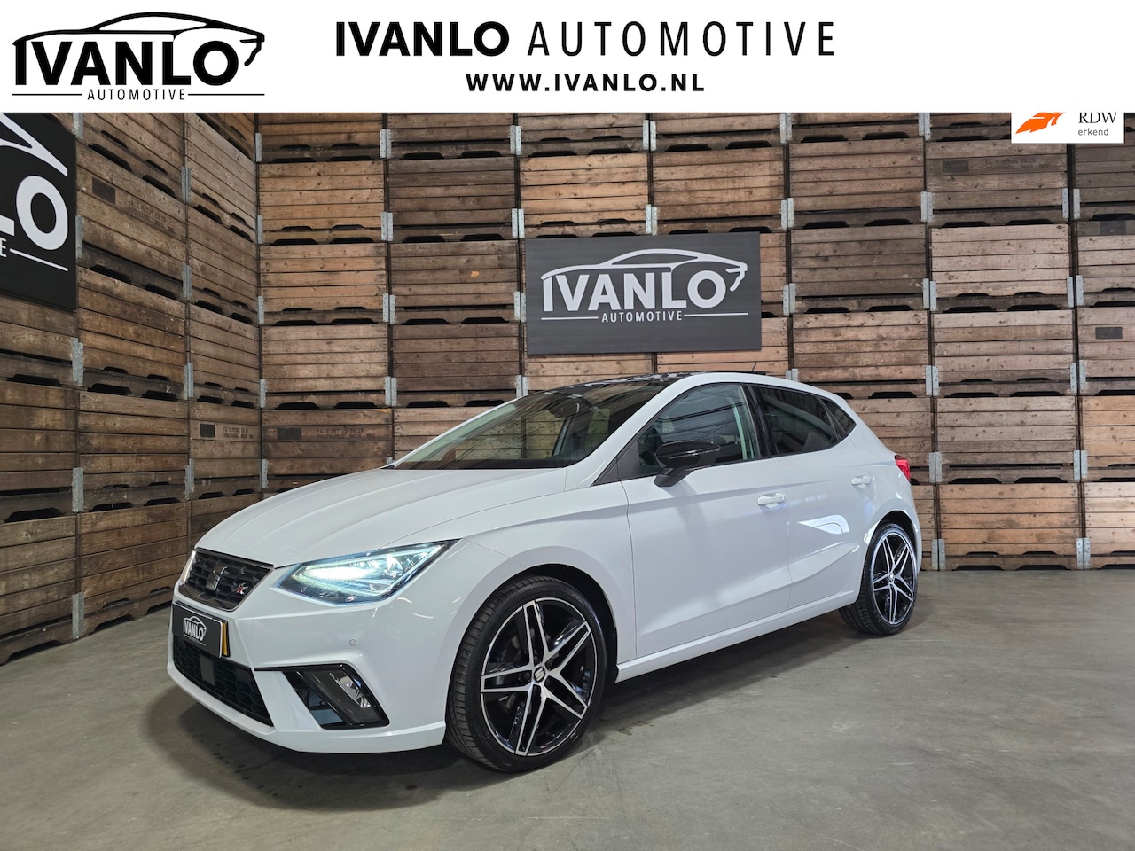 Seat Ibiza - 1.6 TDI FR Business Intense Pano Led Navi 360 clima 18"lM - AutoWereld.nl