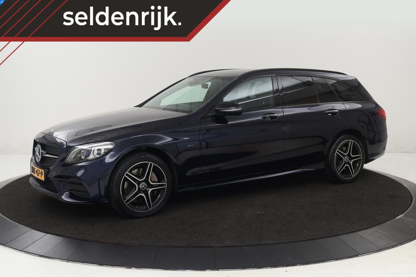 Mercedes-Benz C-klasse - 300e AMG Night | Adaptive cruise | Burmester Surround | Memory | Carplay | Leder | Stoelve - AutoWereld.nl