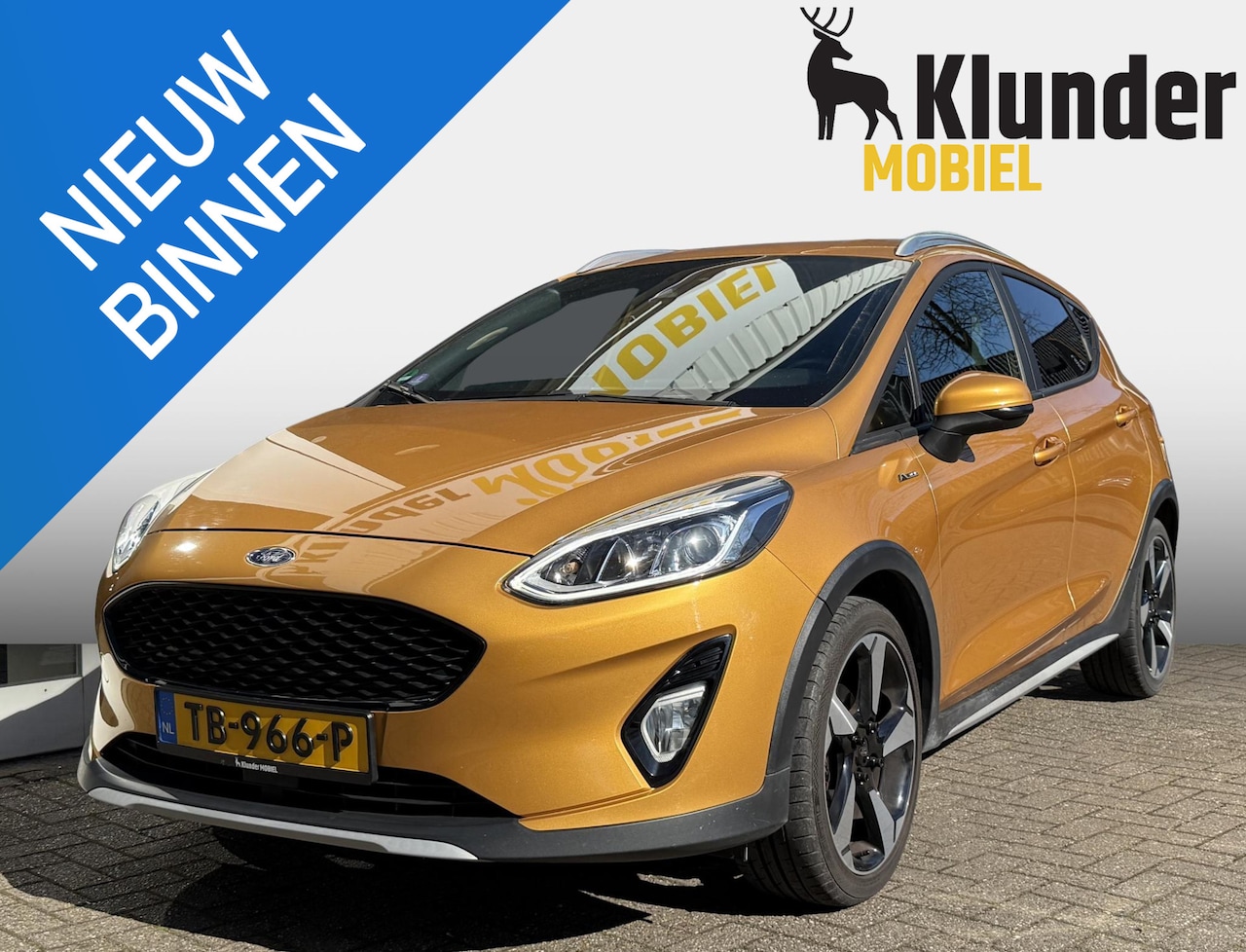 Ford Fiesta - 1.0 EcoBoost Active First Edition |LuxYellow|Trekh.Afn.| - AutoWereld.nl