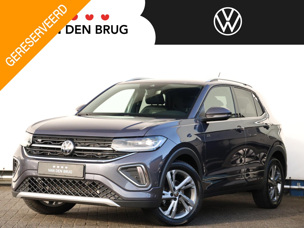 Volkswagen T-Cross - 1.0 TSI R-Line 115pk DSG | LED | Navigatie | Climate control | Stoelverwarming | Spiegelpa - AutoWereld.nl