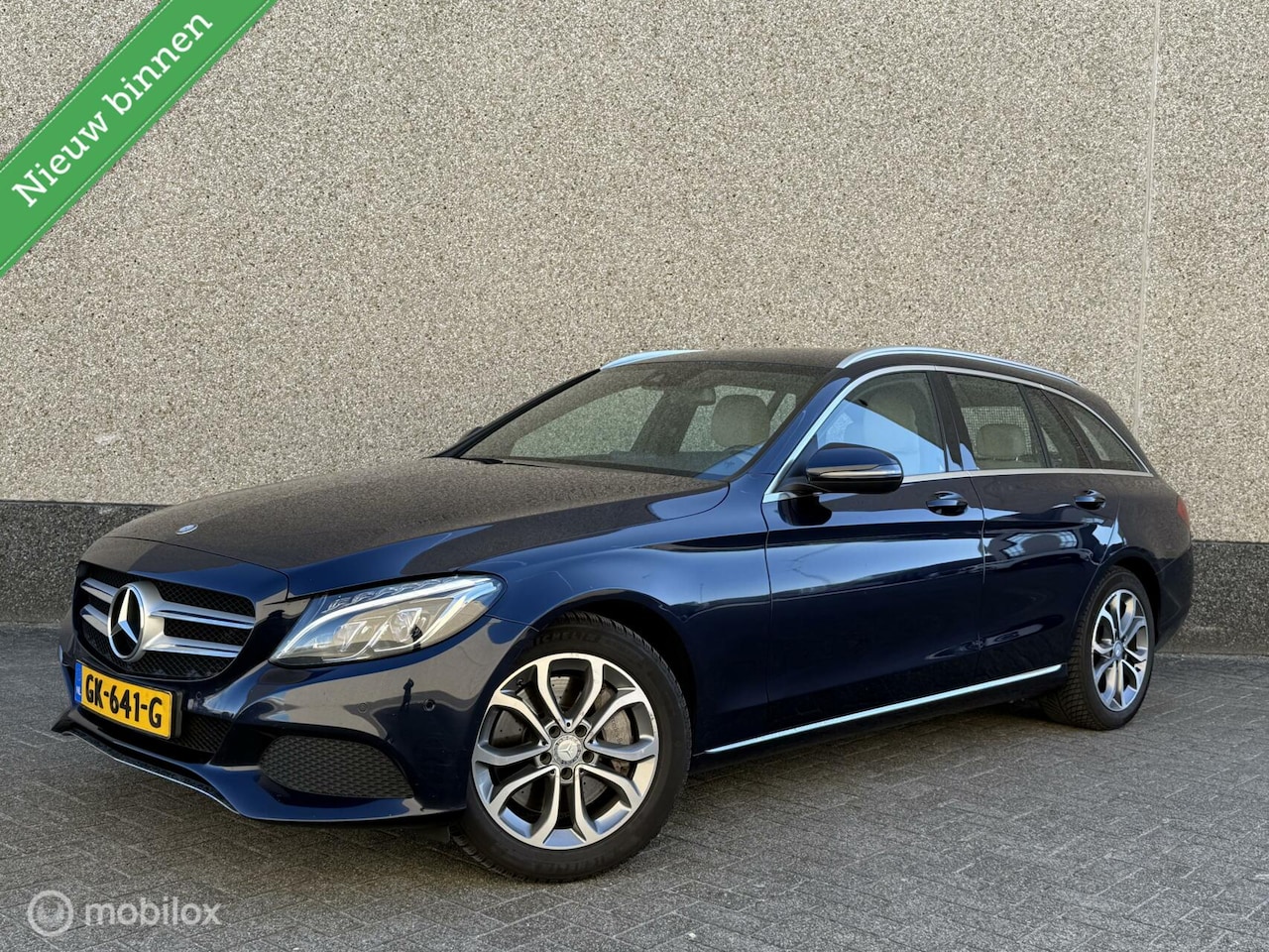 Mercedes-Benz C-klasse Estate - C350 e Lease Edition Burmester Navi Xenon Leder NL Auto - AutoWereld.nl