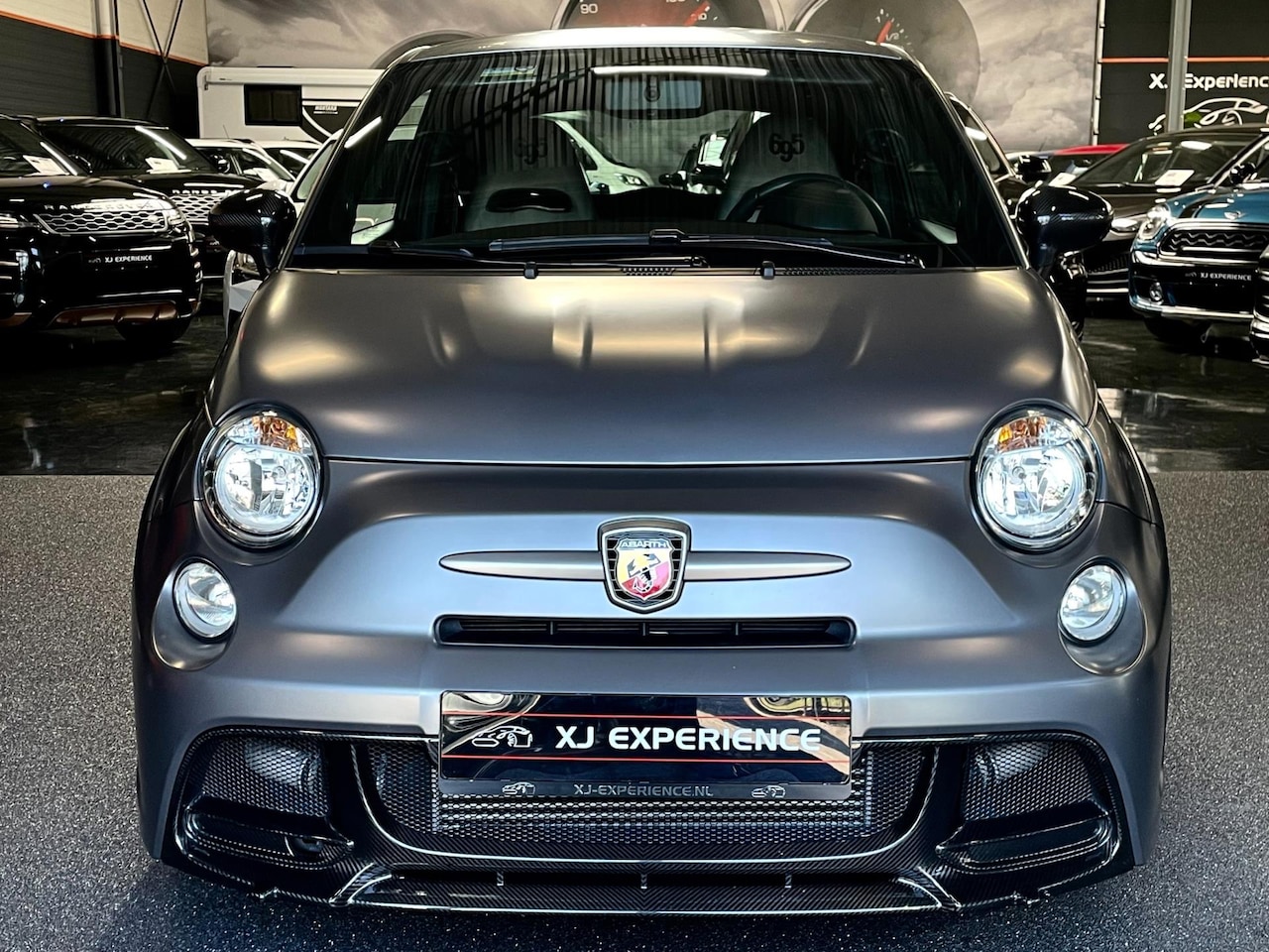 Fiat 500 Abarth - 1.4 T-Jet 695 Biposto Carbon Limited Akrapovic 220PK - AutoWereld.nl