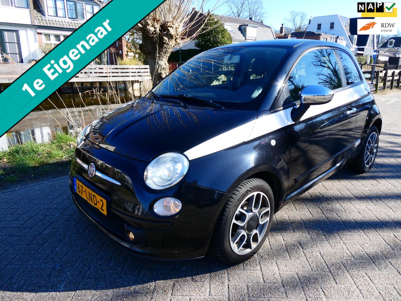 Fiat 500 - 1.2 Sport 1e eigenaar Automaat 4-Cilinder Clima Navi Historie - AutoWereld.nl