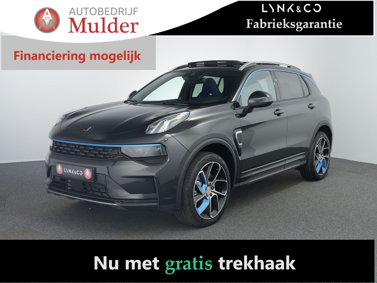 Lynk & Co 01 - 1.5 | Zwarte hemel | Trekhaak | Pano | ACC | 360 Camera - AutoWereld.nl