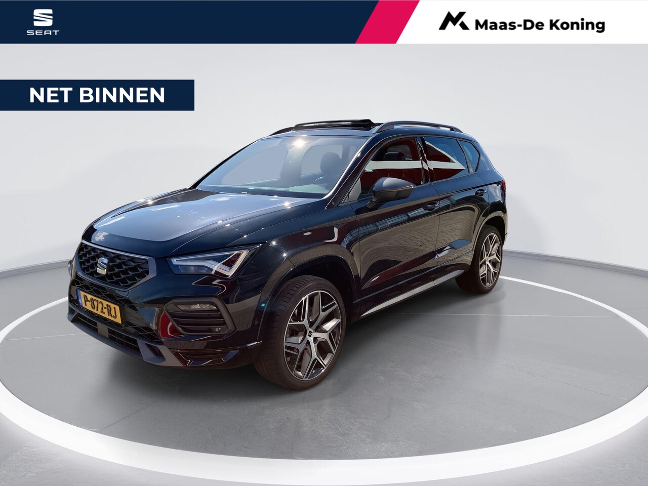 Seat Ateca - 1.5 TSI 150pk DSG FR Business Intense · Panoramadak · Camera · Keyless · Inklap. Trekhaak - AutoWereld.nl