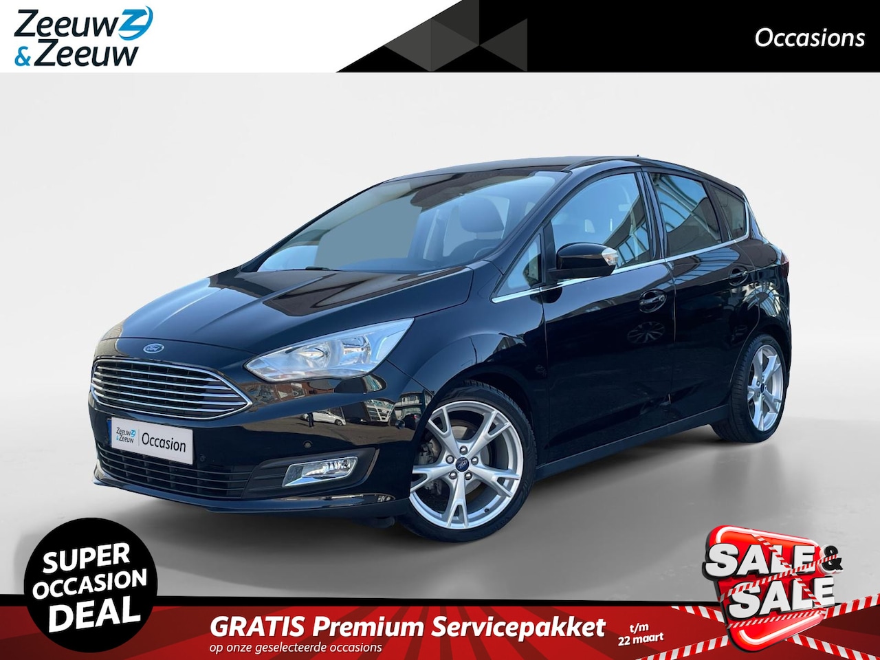 Ford C-Max - 1.0 Titanium | Dealeronderhouden | Voorruitverwarming | Cruise Control | Climate Control | - AutoWereld.nl